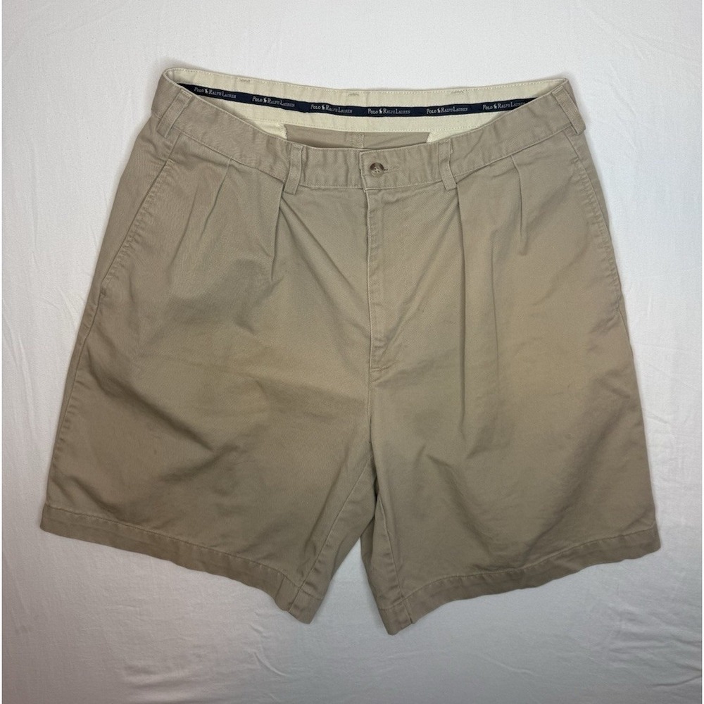 Polo Ralph Lauren Men's Beige Chino Shorts Size 35